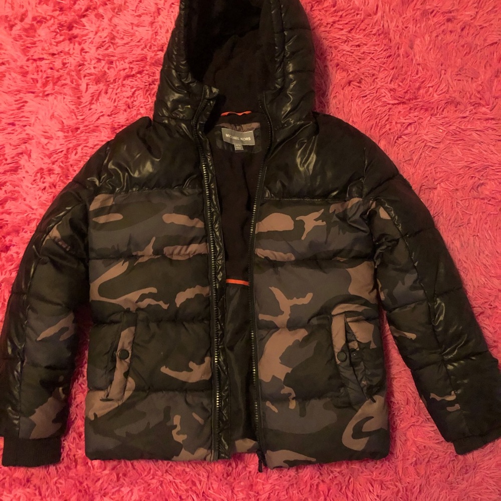 Michael Kors winter jacket Size 14/16 Camouflage colors